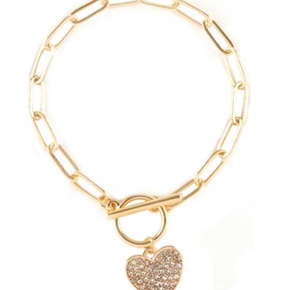 Crystal Heart Bracelet - Picture 3 of 3